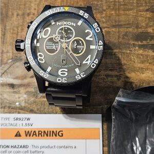 Brand New, Never Worn, Nixon 51-30 Fisheye Chronograph Bracelet Watch, 51mm